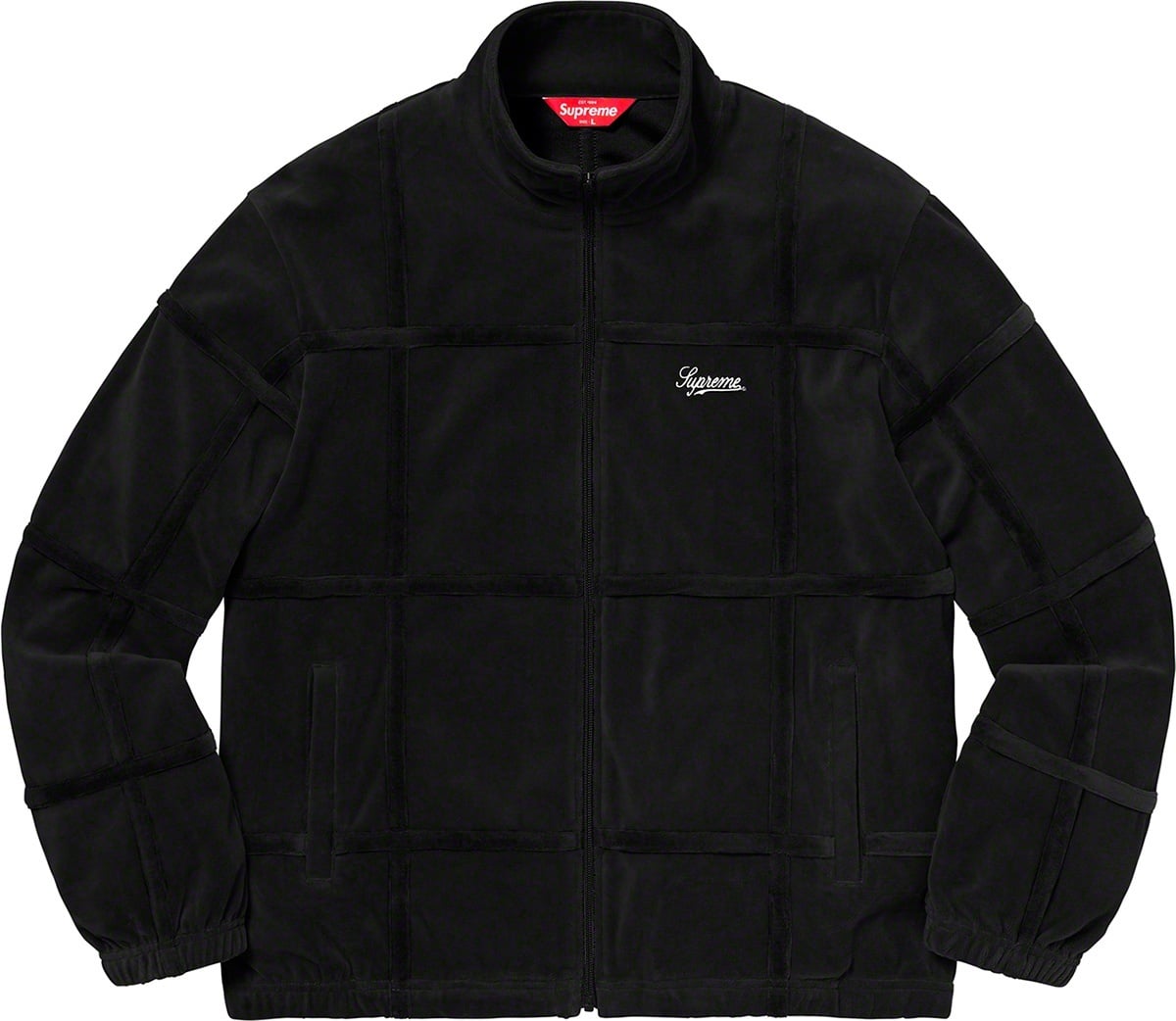 Grid Taping Velour Jacket view 11